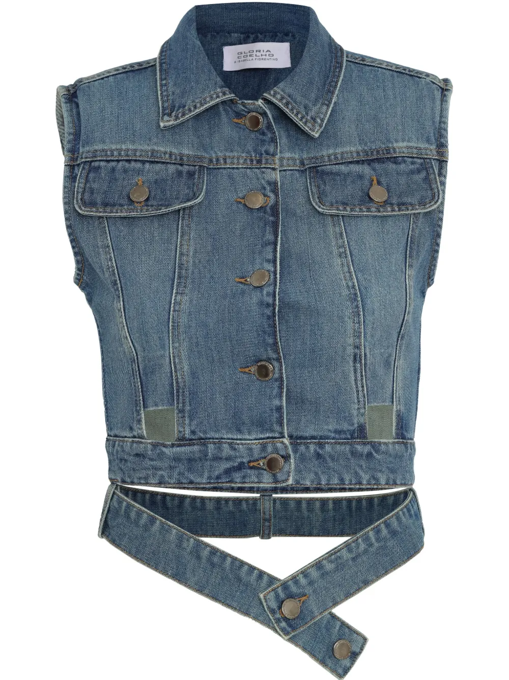 Жилет Isabella Fiorentino Gloria Coelho, синий
Жилет Isabella Fiorentino Gloria Coelho, синий