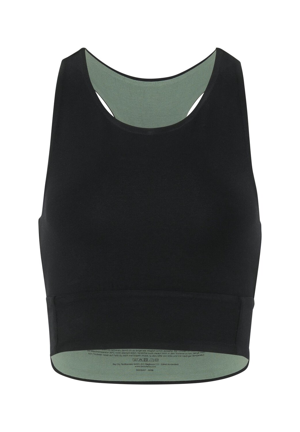 Двусторонний топ для йоги DETTO FATTO, цвет Black Dark Green
Двусторонний топ для йоги DETTO FATTO, цвет Black Dark Green