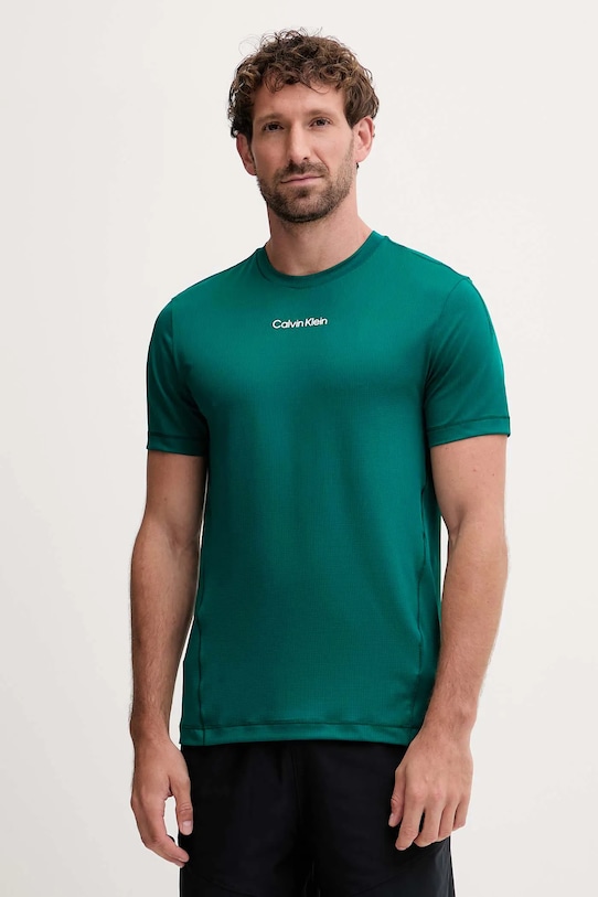 Тренировочная футболка Calvin Klein Performance, зеленый
Тренировочная футболка Calvin Klein Performance, зеленый