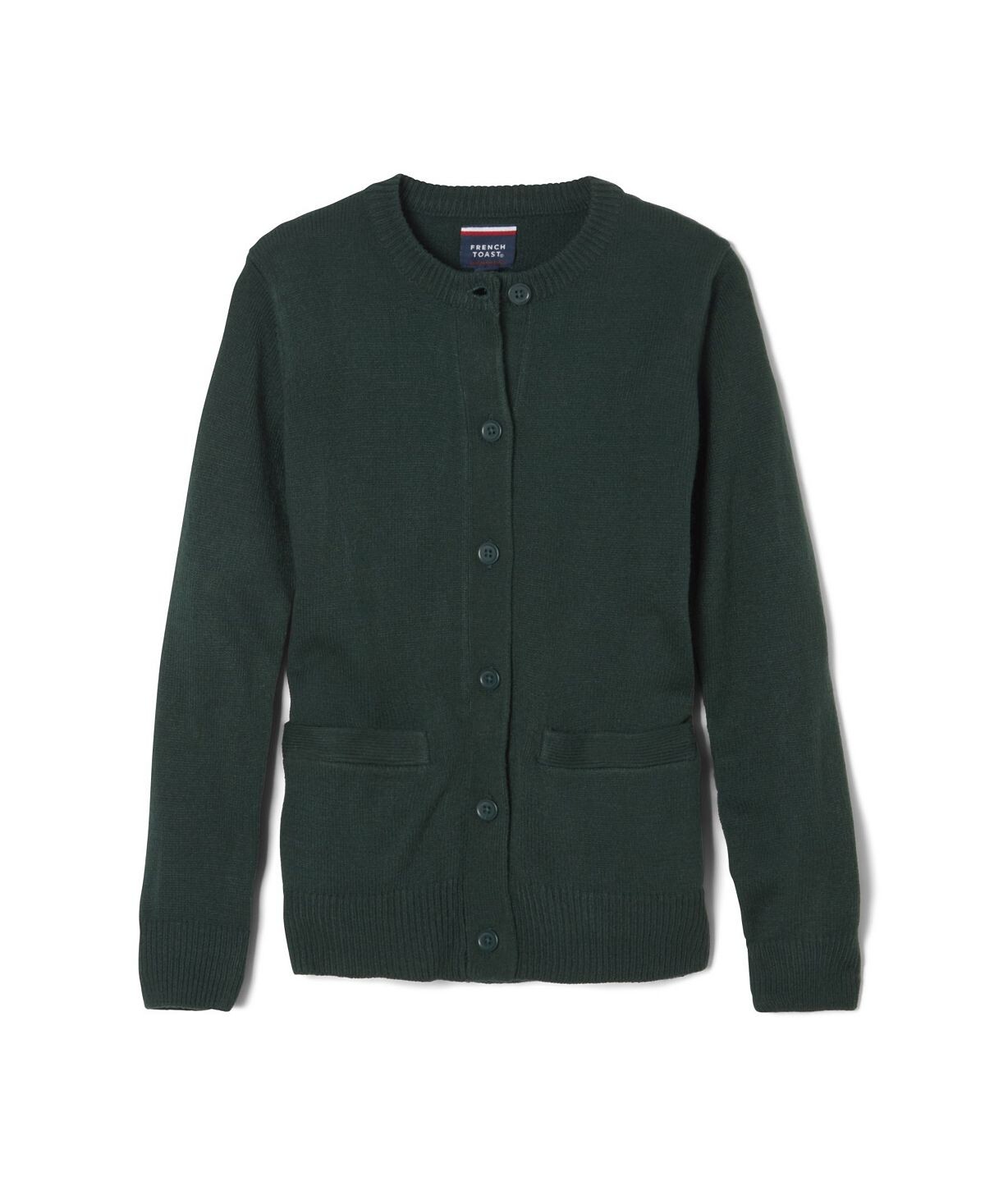 Кардиган с круглым вырезом и защитой от таблеток для больших девочек French Toast
Кардиган с круглым вырезом и защитой от таблеток для больших девочек French Toast