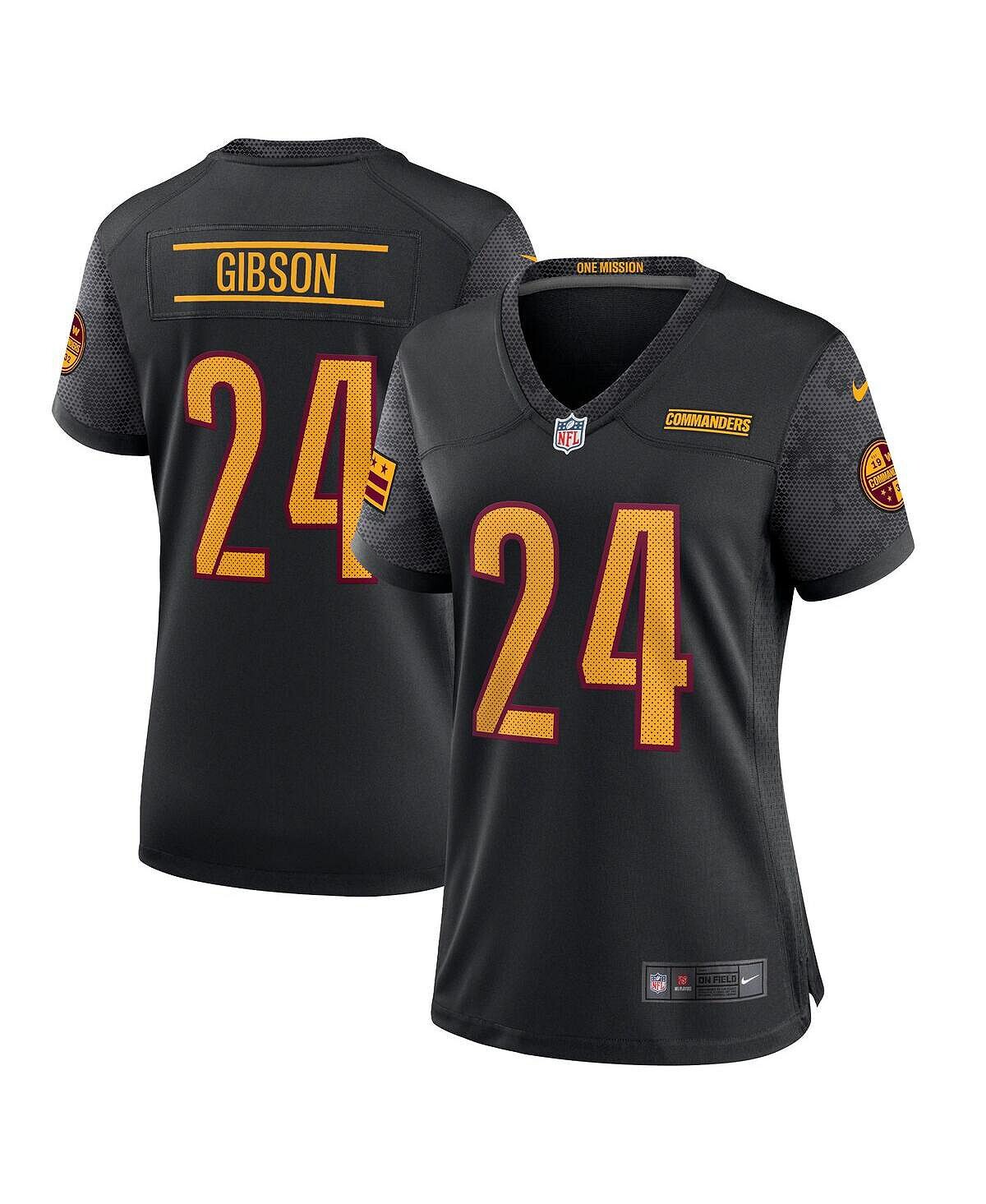 Женская черная майка игрока альтернативной игры Antonio Gibson Washington Commanders Nike, черный
Женская черная майка игрока альтернативной игры Antonio Gibson Washington Commanders Nike, черный