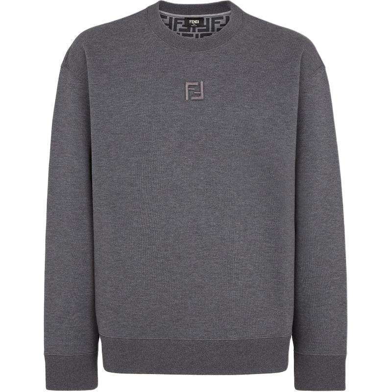 Вышитый свитшот FENDI, серый
Вышитый свитшот FENDI, серый