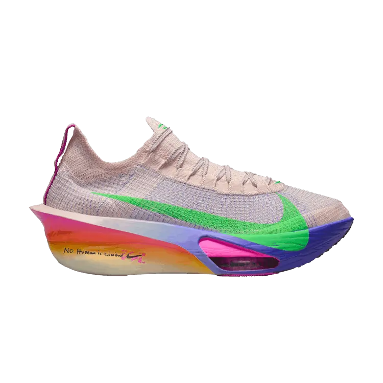Кроссовки Nike Eliud Kipchoge x Air Zoom Alphafly NEXT% 3, No Human is Limited
Кроссовки Nike Eliud Kipchoge x Air Zoom Alphafly NEXT% 3, No Human is Limited