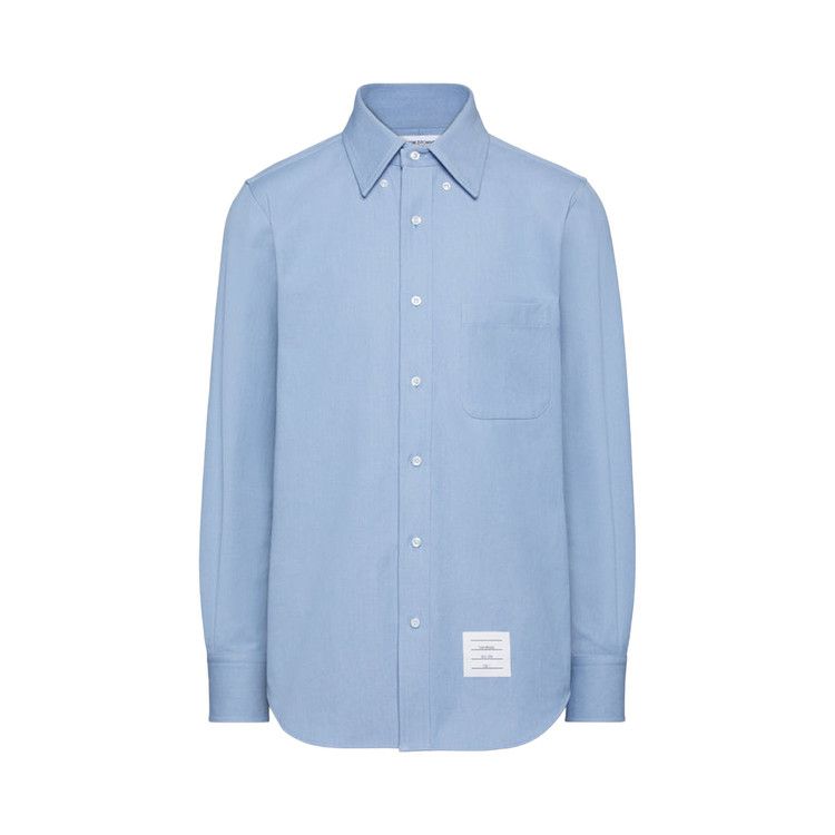 Рубашка Thom Browne Long-Sleeve BD Shirt with RWB GG Cuffs 'Light Blue'
Рубашка Thom Browne Long-Sleeve BD Shirt with RWB GG Cuffs 'Light Blue'