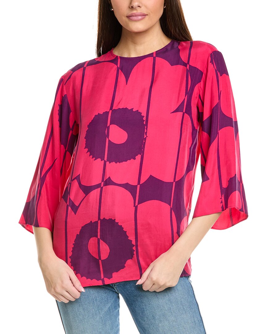 Топ Marimekko Oaja Vesi Unikko, розовый
Топ Marimekko Oaja Vesi Unikko, розовый