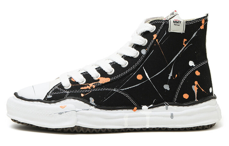 Стильные мужские кеды для скейтбординга с высоким верхом черного/серого цвета Mihara Yasuhiro
Стильные мужские кеды для скейтбординга с высоким верхом черного/серого цвета Mihara Yasuhiro