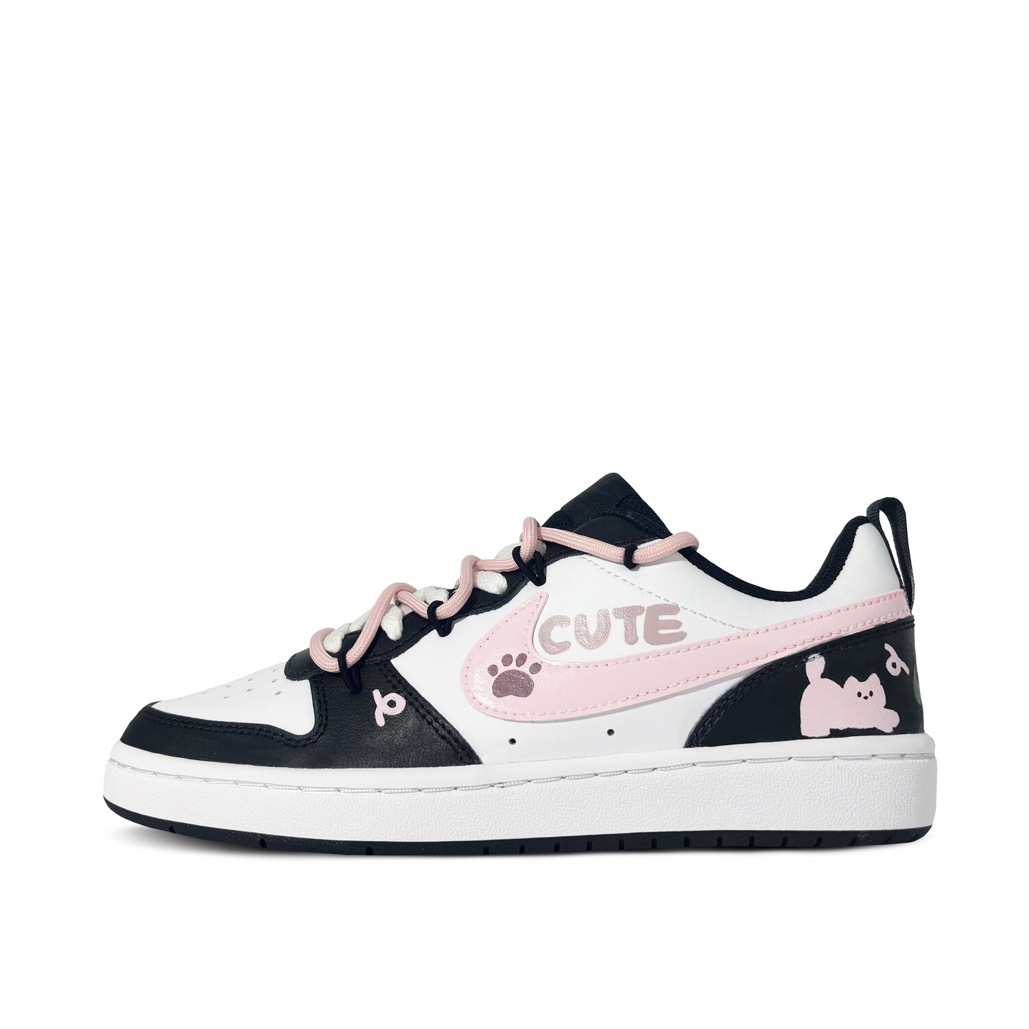 Кроссовки Nike Court Borough Skateboarding Shoes Women's Low-top Pink, цвет Cute cat
Кроссовки Nike Court Borough Skateboarding Shoes Women's Low-top Pink, цвет Cute cat