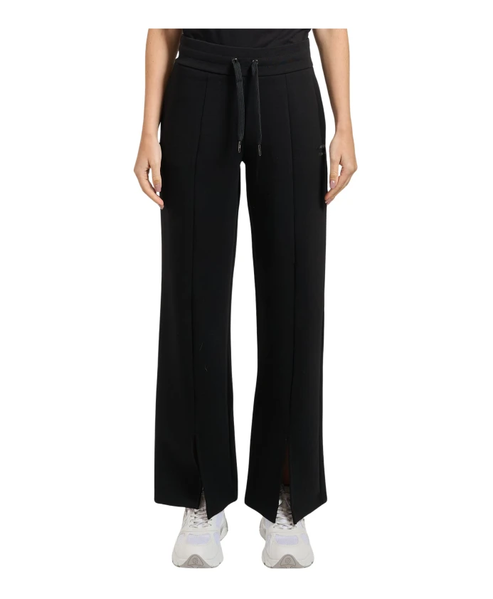 Черные спортивные брюки с эластичным поясом Armani Exchange, черный
Черные спортивные брюки с эластичным поясом Armani Exchange, черный