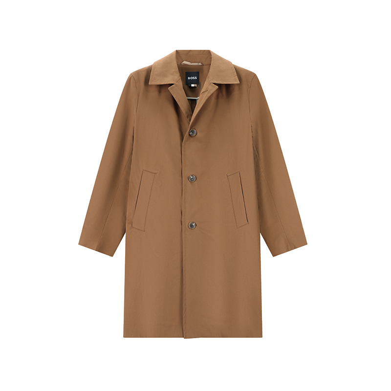 Пальто с застежкой Boss Button HUGO BOSS, коричневый
Пальто с застежкой Boss Button HUGO BOSS, коричневый
