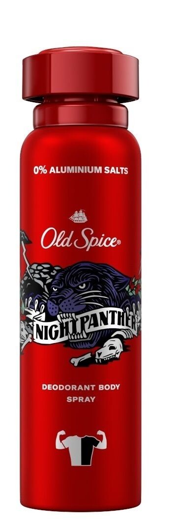Old Spice Night Panther спрей дезодорант, 150 ml
Old Spice Night Panther спрей дезодорант, 150 ml