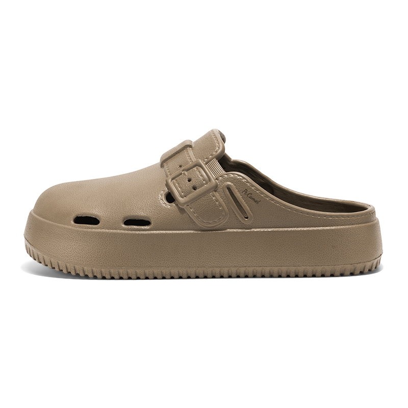 PROTECTCAMEL Устойчивые к истиранию нескользящие закрытые тапочки унисекс коричневые, цвет Brown 
PROTECTCAMEL Устойчивые к истиранию нескользящие закрытые тапочки унисекс коричневые, цвет Brown