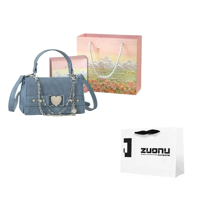 ZUONU Цепная сумка через плечо, Light Blue Box
ZUONU Цепная сумка через плечо, Light Blue Box