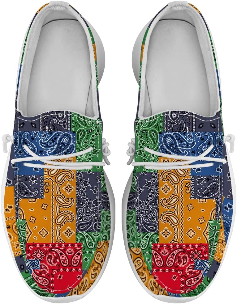 Лоферы Quorax для женщин и мужчин, слипоны с узором пейсли, повседневная обувь, подарки для мужчин и женщин, синий/зеленый/оранжевый
Лоферы Quorax для женщин и мужчин, слипоны с узором пейсли, повседневная обувь, подарки для мужчин и женщин, синий/зеленый/оранжевый