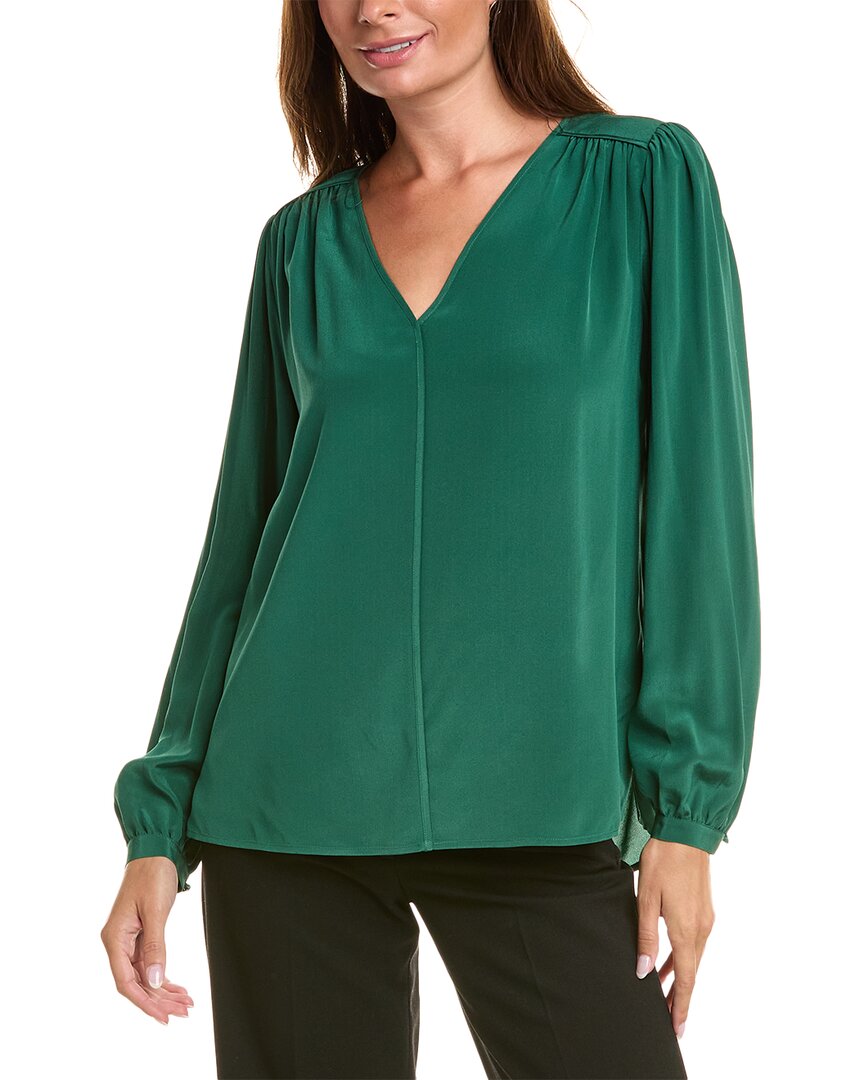 Шелковая блузка Hugo Boss Bindie, зеленый
Шелковая блузка Hugo Boss Bindie, зеленый