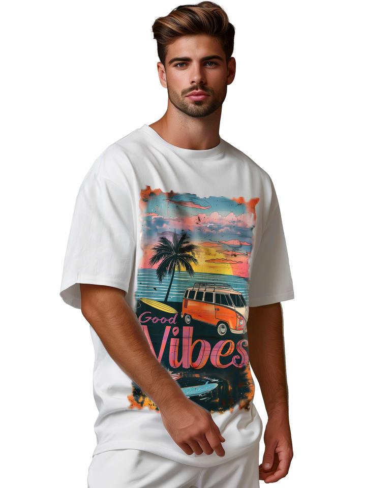 Футболка с атмосферой серфинга Reichstadt
Футболка с атмосферой серфинга Reichstadt