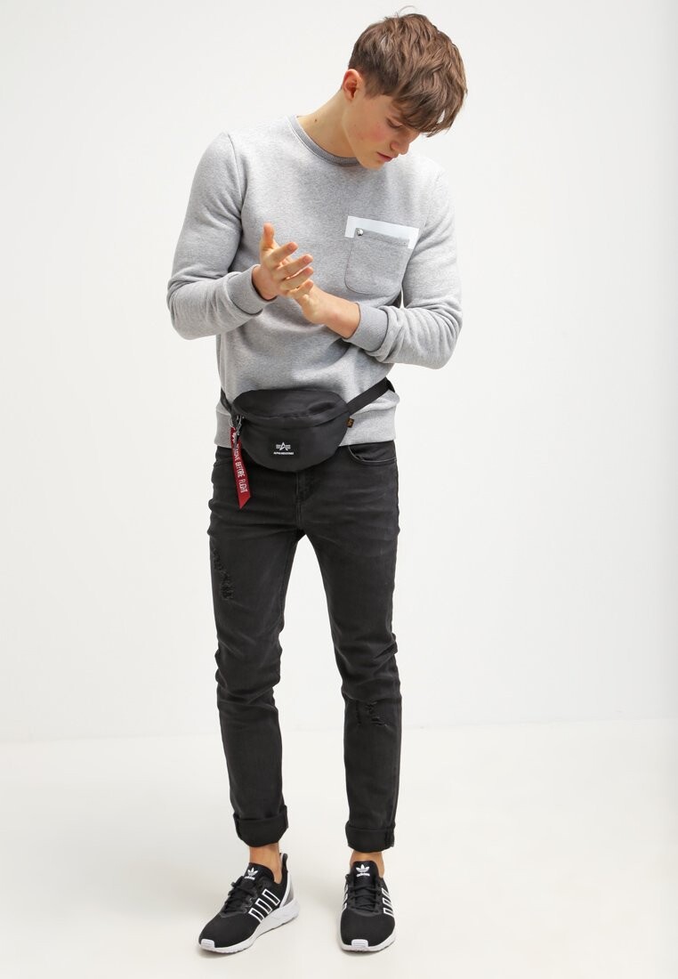 Поясная сумка Alpha Industries, черная
Поясная сумка Alpha Industries, черная