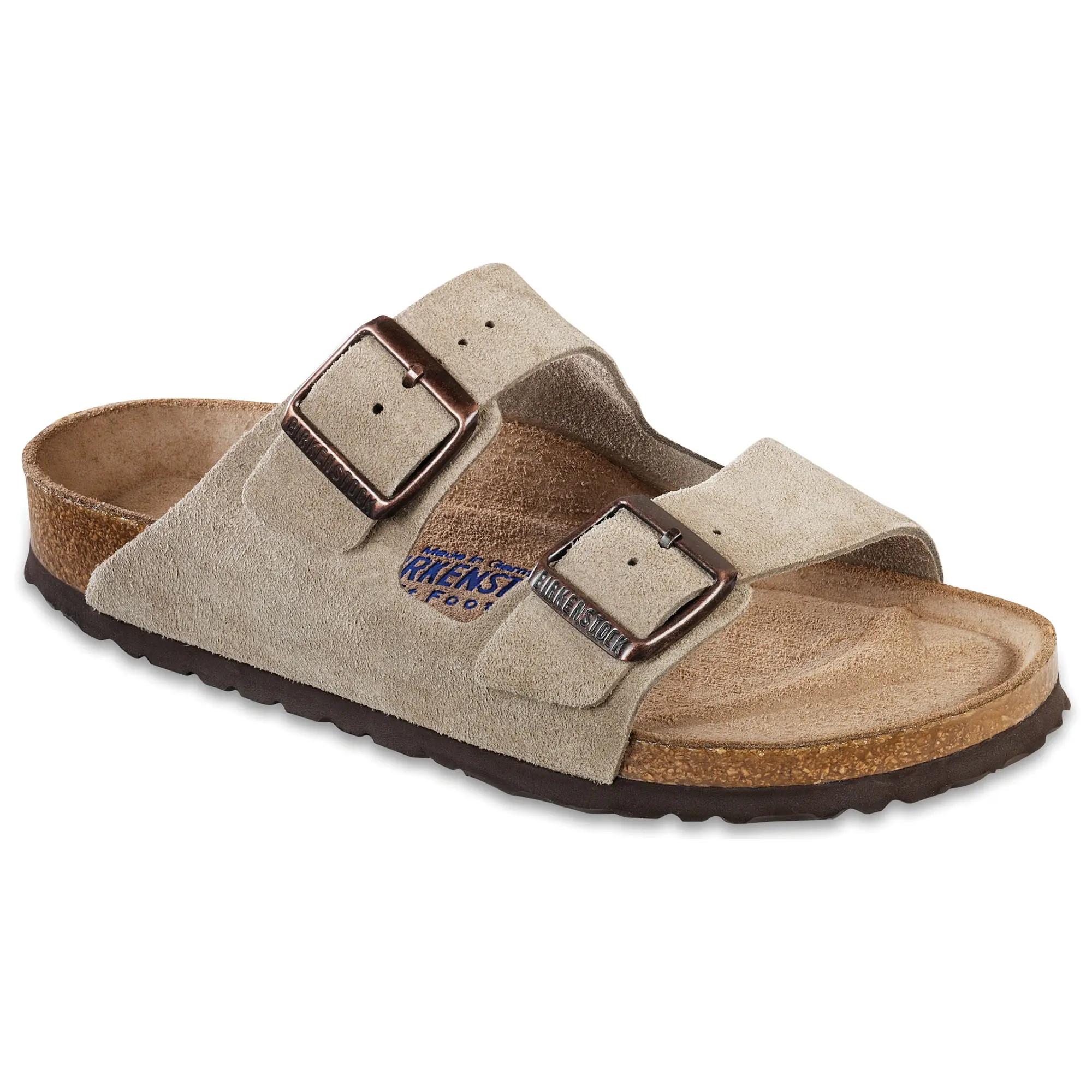 Мужские повседневные сандалии Arizona из замши с мягкой стелькой Birkenstock, Taupe
Мужские повседневные сандалии Arizona из замши с мягкой стелькой Birkenstock, Taupe