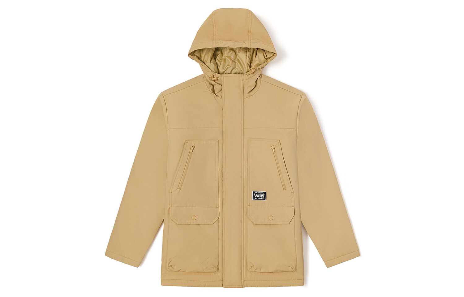 Пальто-парка мужское хаки Vans, хаки 
Пальто-парка мужское хаки Vans, хаки