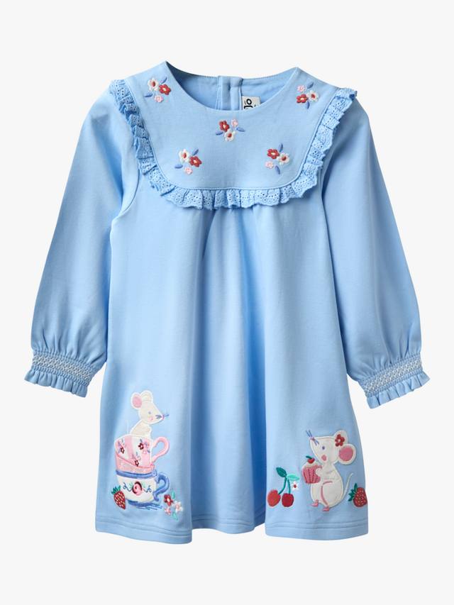 Детское платье в стиле чашки с мышкой JoJo Maman Bébé, Blue
Детское платье в стиле чашки с мышкой JoJo Maman Bébé, Blue