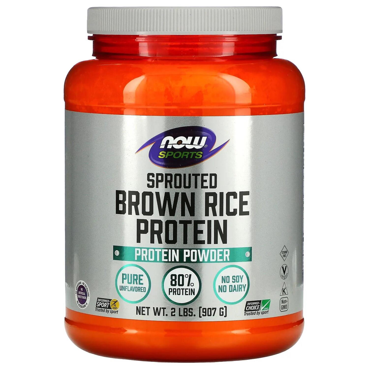 Now Foods Sports Белок из пророщенных зерен коричневого риса 2 фунта (907 г)
Now Foods Sports Белок из пророщенных зерен коричневого риса 2 фунта (907 г)