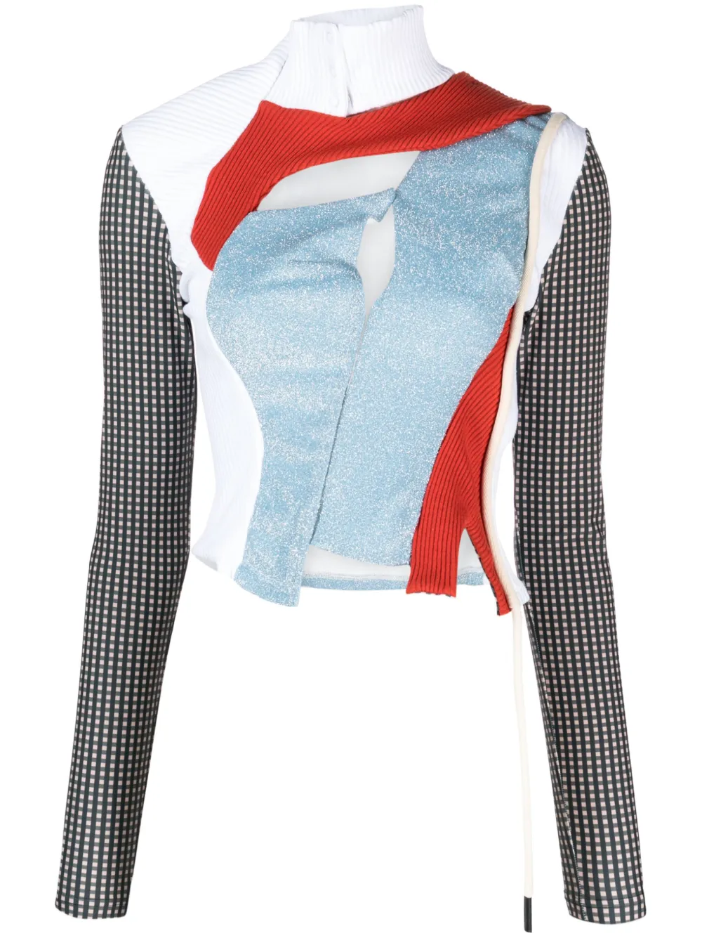 Топ с эффектом металлик Ottolinger, синий
Топ с эффектом металлик Ottolinger, синий