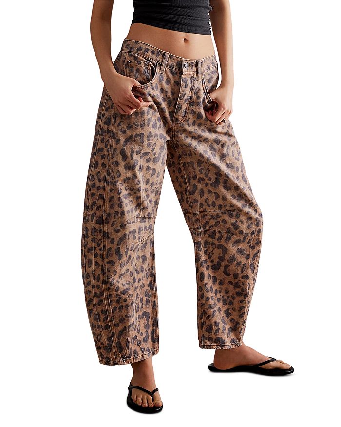 Джинсы We The Free Good Luck Leopard Barrel Leg в цвете Brown Sugar Free People, коричневый
Джинсы We The Free Good Luck Leopard Barrel Leg в цвете Brown Sugar Free People, коричневый
