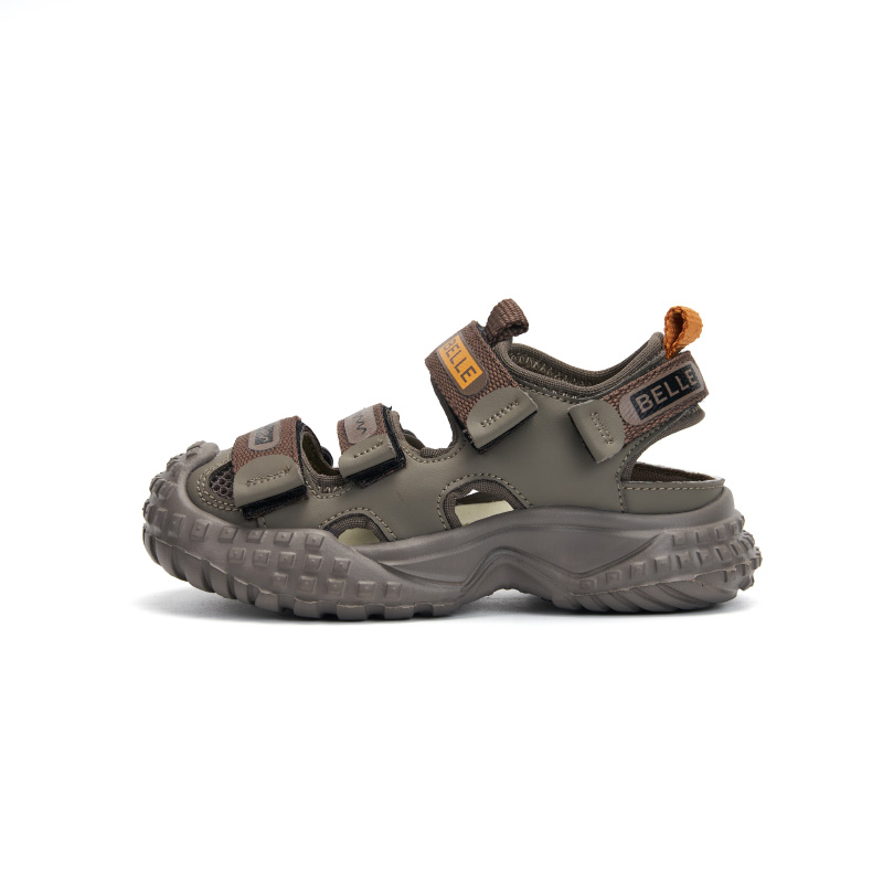 Детские сандалии с низким верхом, нескользящие, износостойкие, дышащие BELLE, коричневый
Детские сандалии с низким верхом, нескользящие, износостойкие, дышащие BELLE, коричневый
