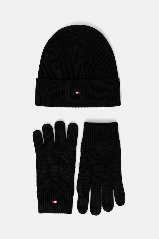 Комплект из 2 кашемировых шапок и перчаток Tommy Hilfiger, черный
Комплект из 2 кашемировых шапок и перчаток Tommy Hilfiger, черный