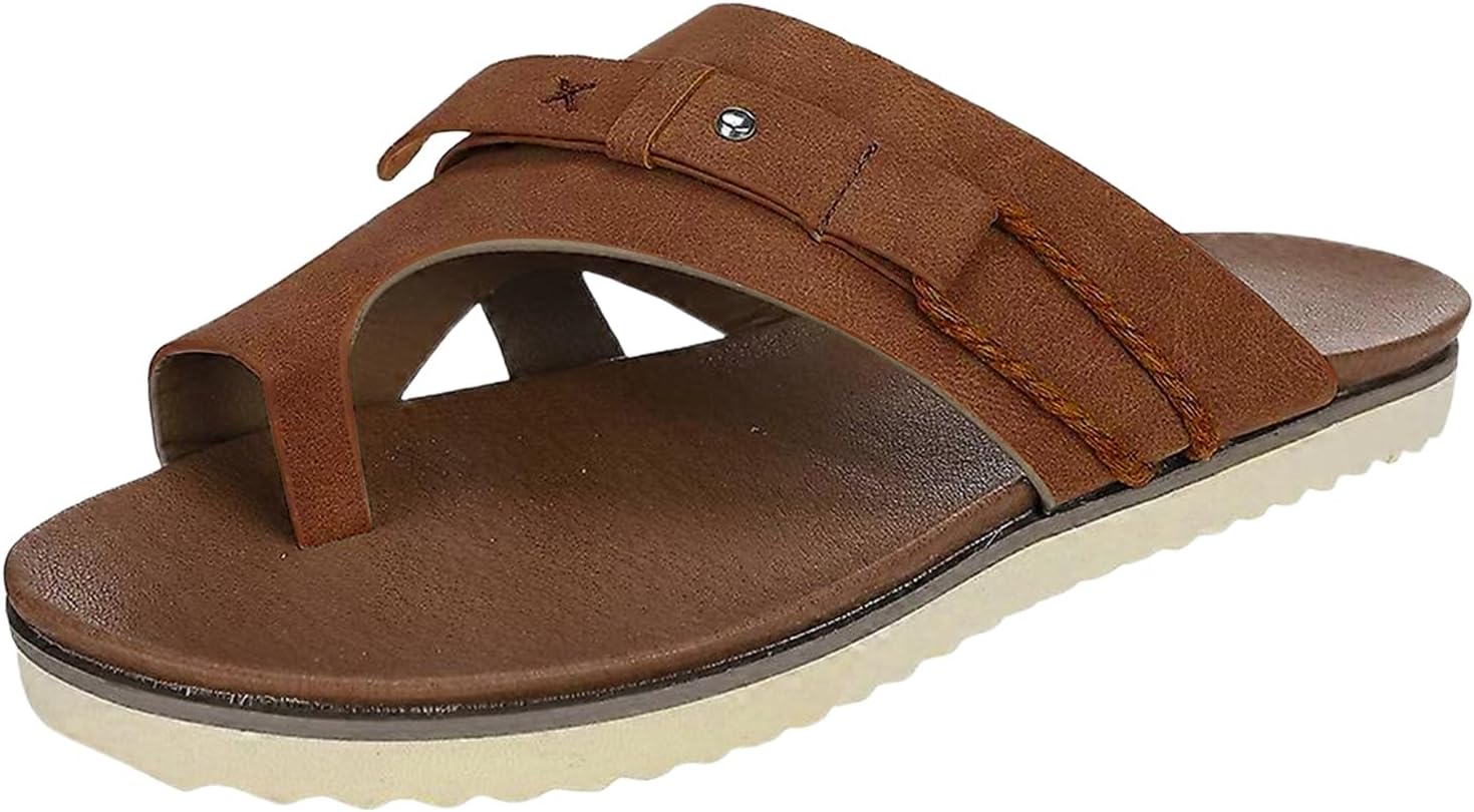 Женские сандалии ZWRXW с пробковой стелькой, слайдер с регулируемой пряжкой, удобные летние сандалии для прогулок на открытом воздухе, пляжные шлепанцы, легкие элегантные шлепанцы для отдыха и путешествий, коричневый
Женские сандалии ZWRXW с пробковой стелькой, слайдер с регулируемой пряжкой, удобные летние сандалии для прогулок на открытом воздухе, пляжные шлепанцы, легкие элегантные шлепанцы для отдыха и путешествий, коричневый