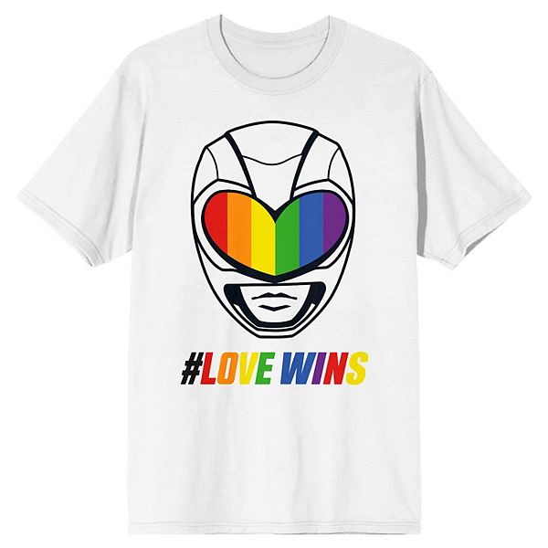 Мужская футболка с принтом Power Rangers Love Wins Licensed Character
Мужская футболка с принтом Power Rangers Love Wins Licensed Character