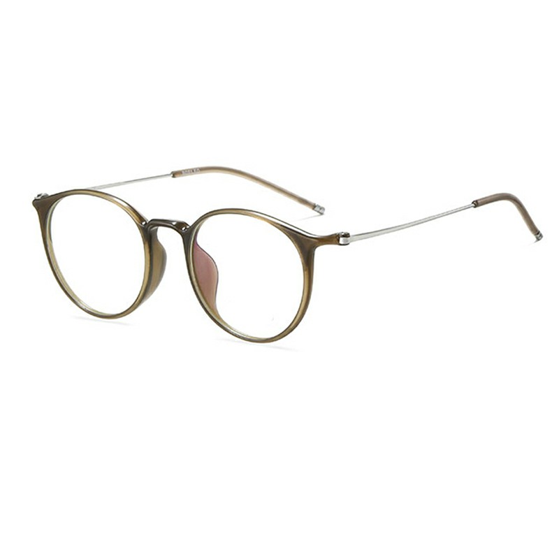 BOELEO Овальная оправа для очков TR90 из нержавеющей стали унисекс, Cool Tea Brown
BOELEO Овальная оправа для очков TR90 из нержавеющей стали унисекс, Cool Tea Brown
