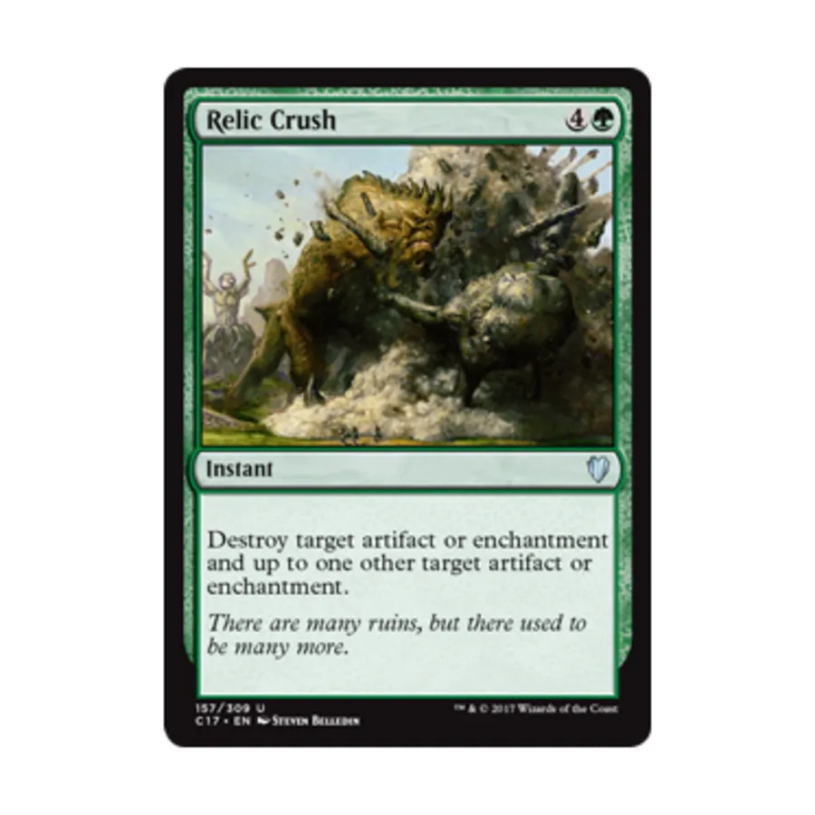 CCG Реликвийное сокрушение (U), MTG - Commander 2017
CCG Реликвийное сокрушение (U), MTG - Commander 2017