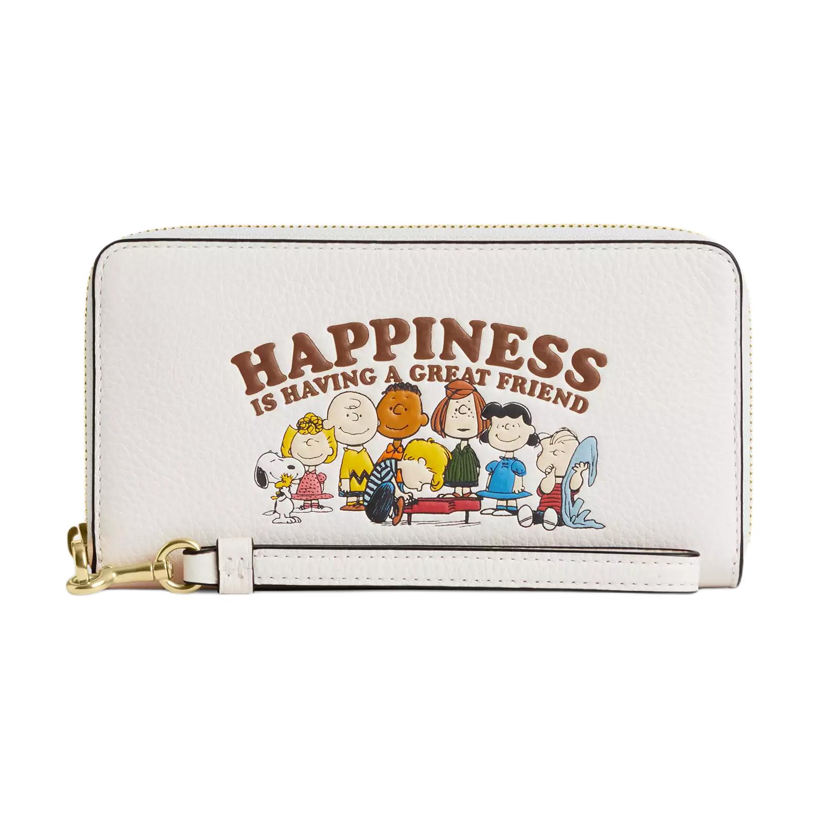 COACH Кожаный кошелек PEANUTS Collaboration малый женский Chalk Multicolor
COACH Кожаный кошелек PEANUTS Collaboration малый женский Chalk Multicolor
