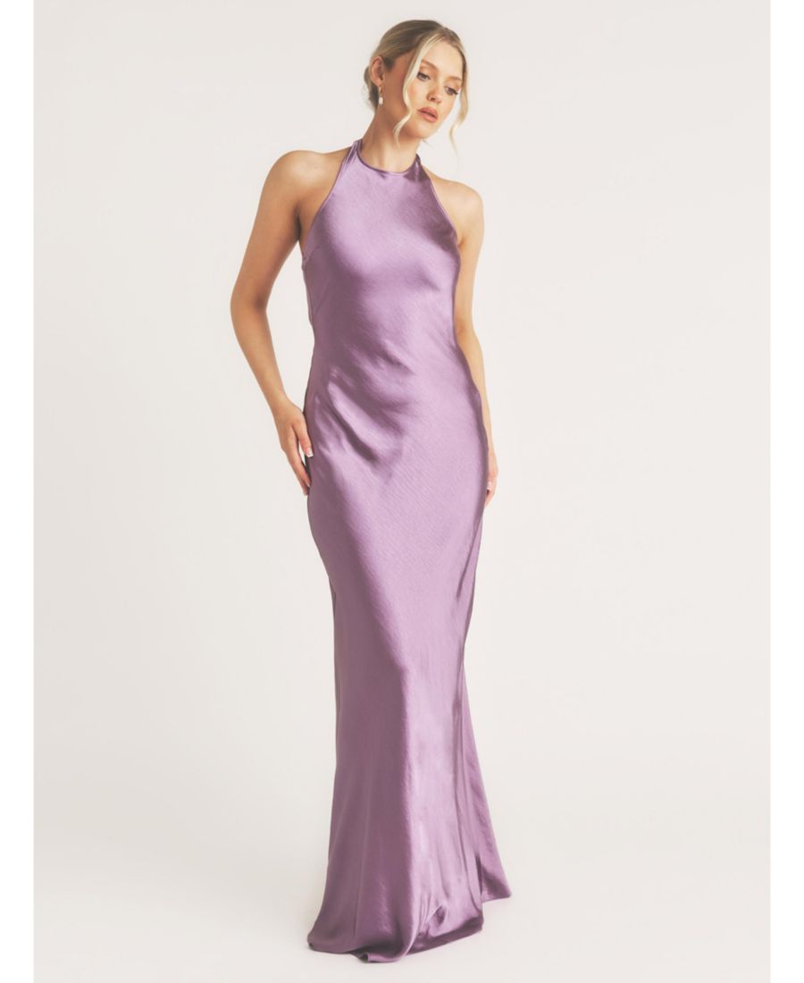 Женское атласное платье подружки невесты с воротником-стойкой Six Stories, Orchid
Женское атласное платье подружки невесты с воротником-стойкой Six Stories, Orchid