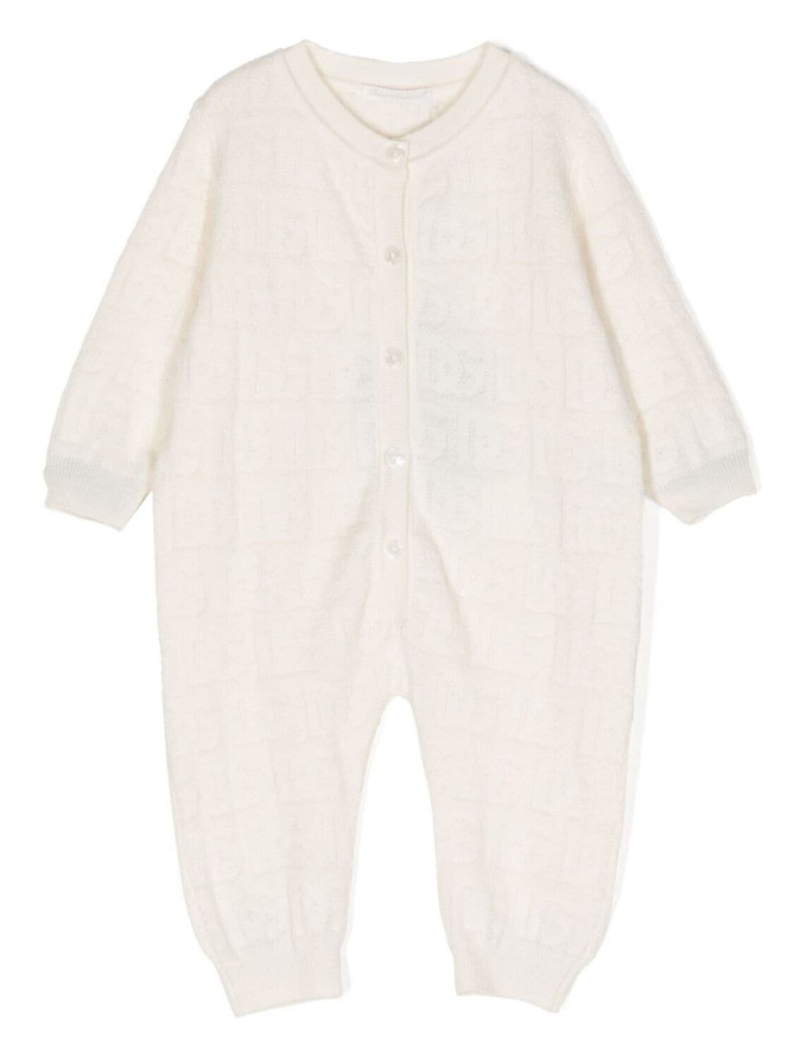 Dolce & Gabbana пижама с жаккардовым узором, белый 
Dolce & Gabbana пижама с жаккардовым узором, белый