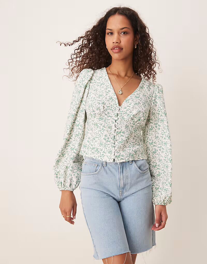 Гламурные топы с длинными рукавами в зеленом цвете Glamorous
Гламурные топы с длинными рукавами в зеленом цвете Glamorous