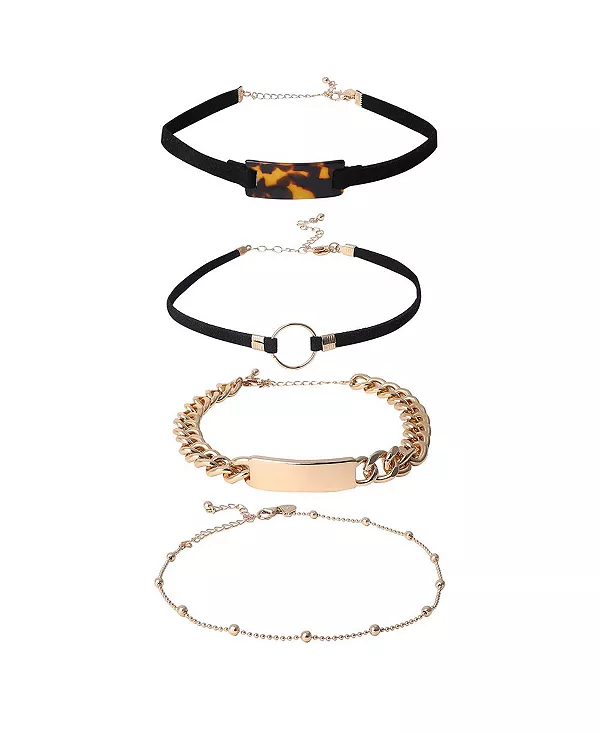 Женское многослойное ожерелье Josie Sohi, black
Женское многослойное ожерелье Josie Sohi, black