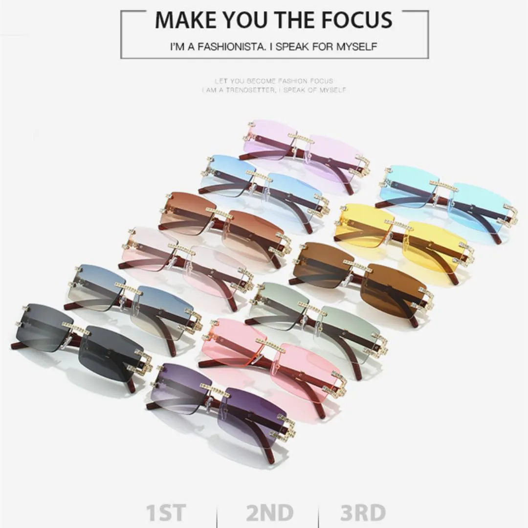 Модные женские винтажные солнцезащитные очки в прямоугольной оправе, маленькие, с градиентным переходом цвета, защита от УФ-излучения UV400 VFDHN, Gold Purple
Модные женские винтажные солнцезащитные очки в прямоугольной оправе, маленькие, с градиентным переходом цвета, защита от УФ-излучения UV400 VFDHN, Gold Purple