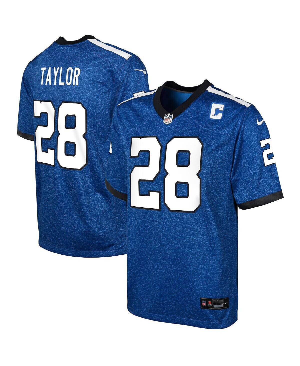 Джерси Big Boys Джонатана Тейлора Royal Indianapolis Colts Indiana Nights Альтернативная игра Nike
Джерси Big Boys Джонатана Тейлора Royal Indianapolis Colts Indiana Nights Альтернативная игра Nike