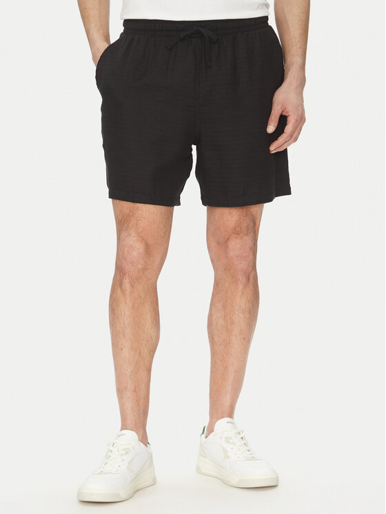 Шорты из ткани обычного кроя 50540134 Boss, черный
Шорты из ткани обычного кроя 50540134 Boss, черный