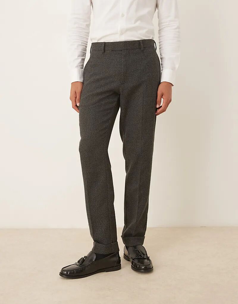 Узкие брюки ASOS DESIGN с серой микротекстурой
Узкие брюки ASOS DESIGN с серой микротекстурой