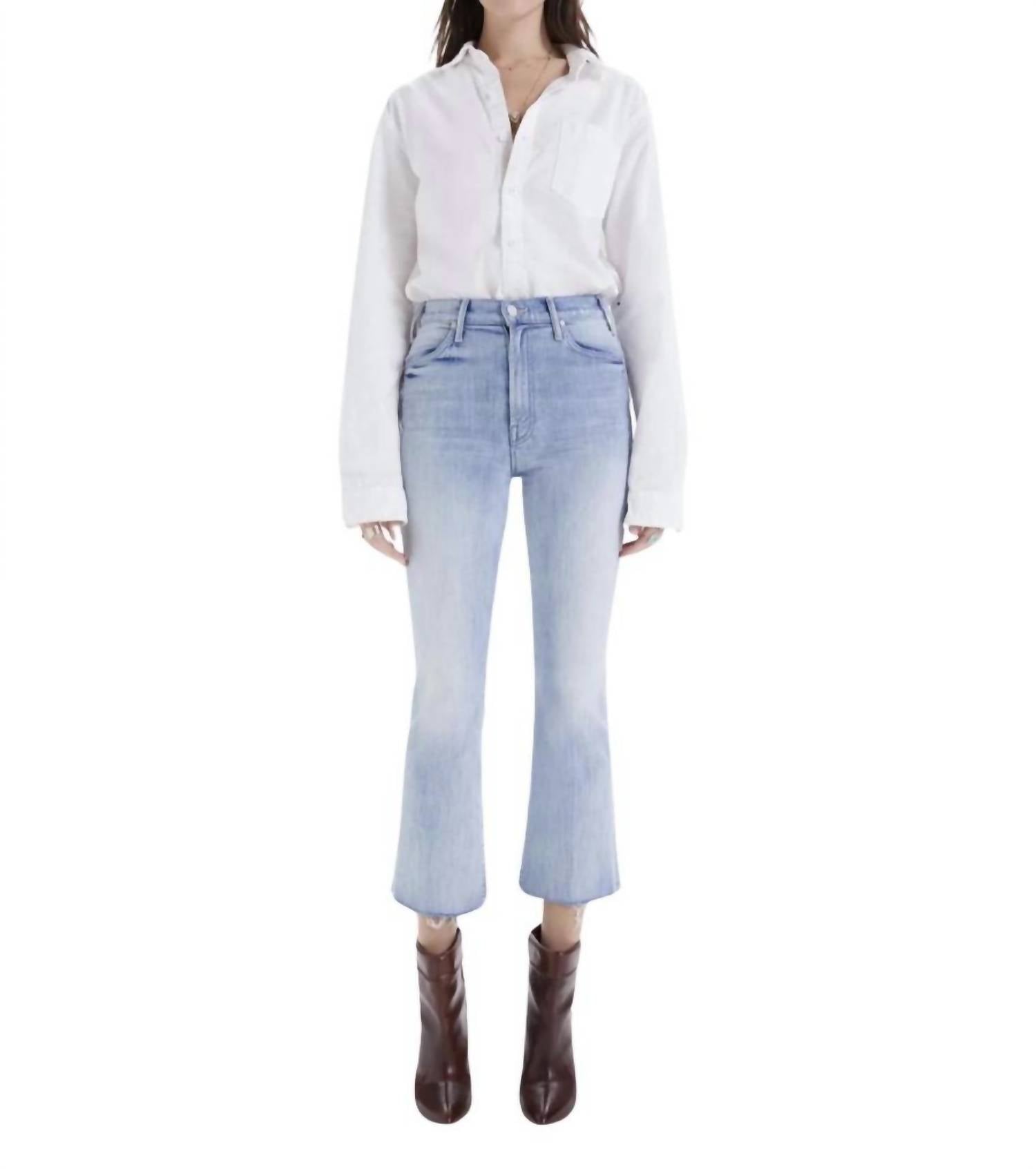 Джинсы Hustler Ankle Fray в цвете Knock On Wood Mother
Джинсы Hustler Ankle Fray в цвете Knock On Wood Mother