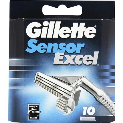 Сенсорные лезвия Excel, упаковка из 10 шт., Gillette
Сенсорные лезвия Excel, упаковка из 10 шт., Gillette