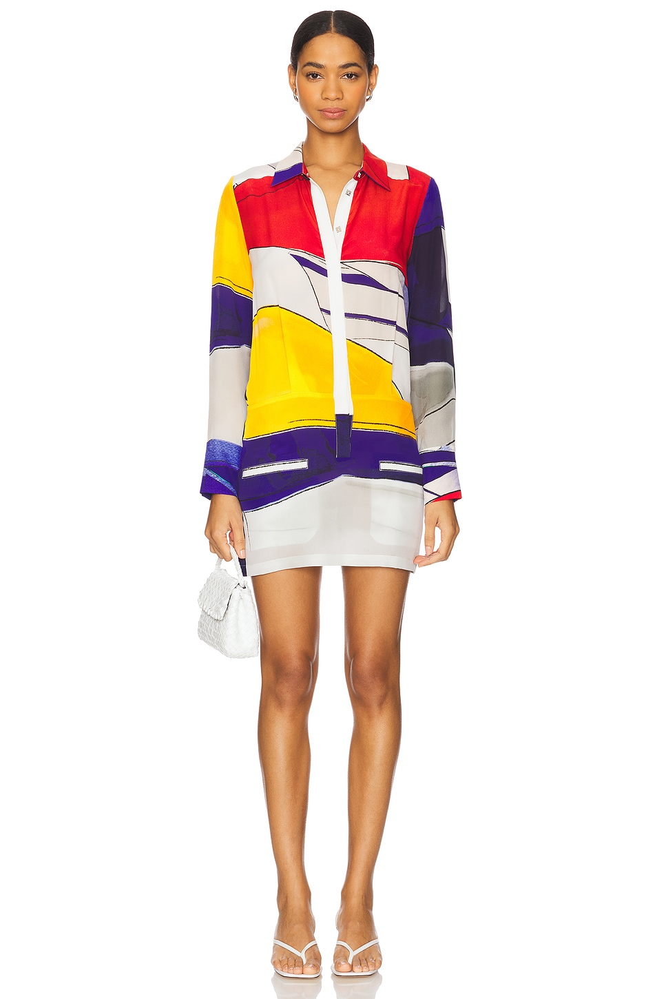 Шелковое платье-рубашка Muma World, sails
Шелковое платье-рубашка Muma World, sails