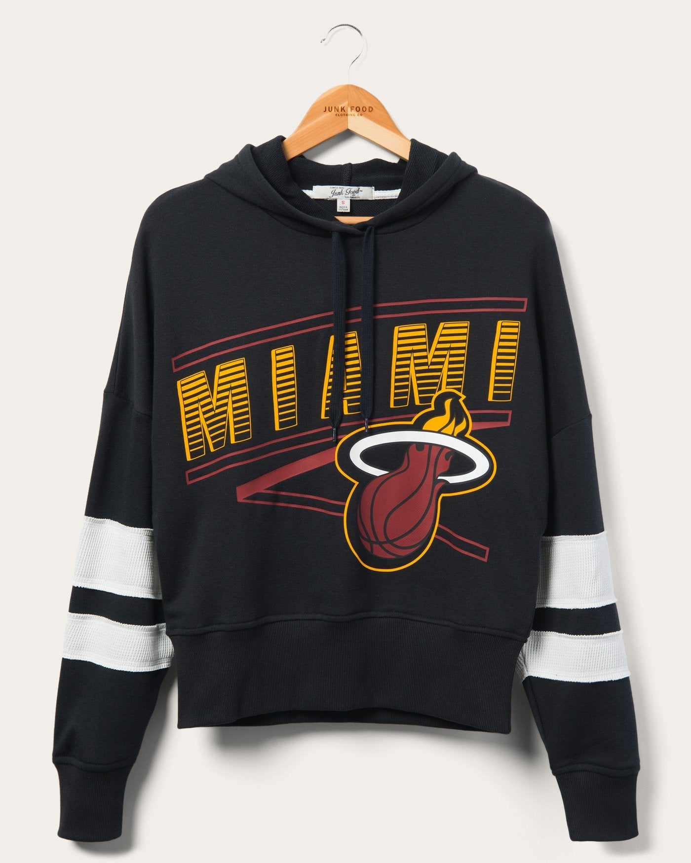 Женская утепленная полосатая худи Overtime из флиса Junk Food Clothing, черный
Женская утепленная полосатая худи Overtime из флиса Junk Food Clothing, черный