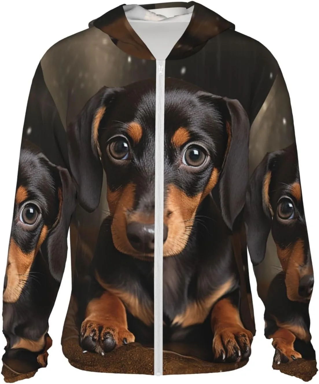 Симпатичный далматинец худи с защитой от солнца Full Zip UPF 50+ с длинным рукавом и карманом HJBNW
Симпатичный далматинец худи с защитой от солнца Full Zip UPF 50+ с длинным рукавом и карманом HJBNW