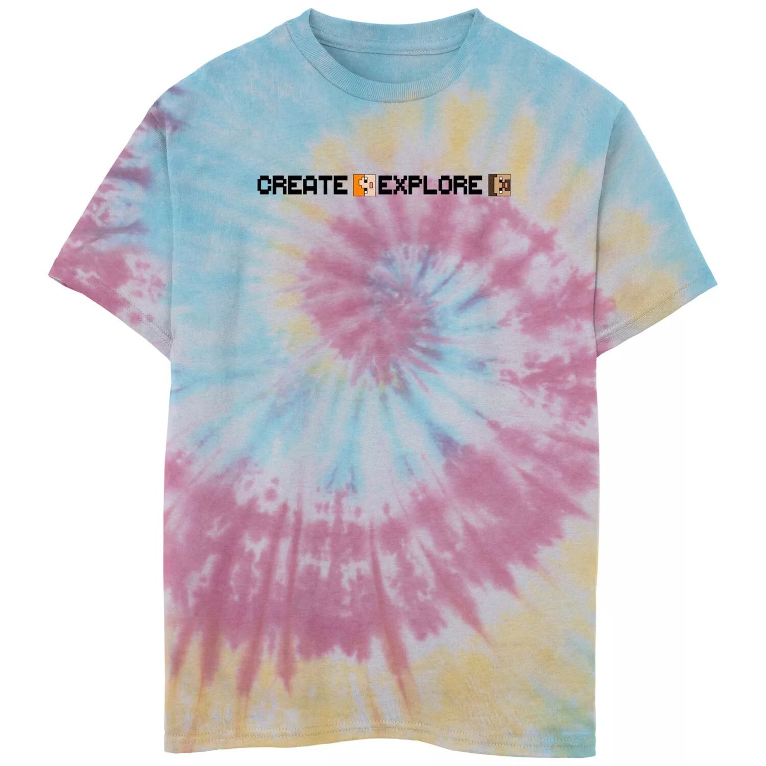 Футболка Minecraft Create Explore Tie Dye для мальчиков 8–20 лет с рисунком Minecraft
Футболка Minecraft Create Explore Tie Dye для мальчиков 8–20 лет с рисунком Minecraft