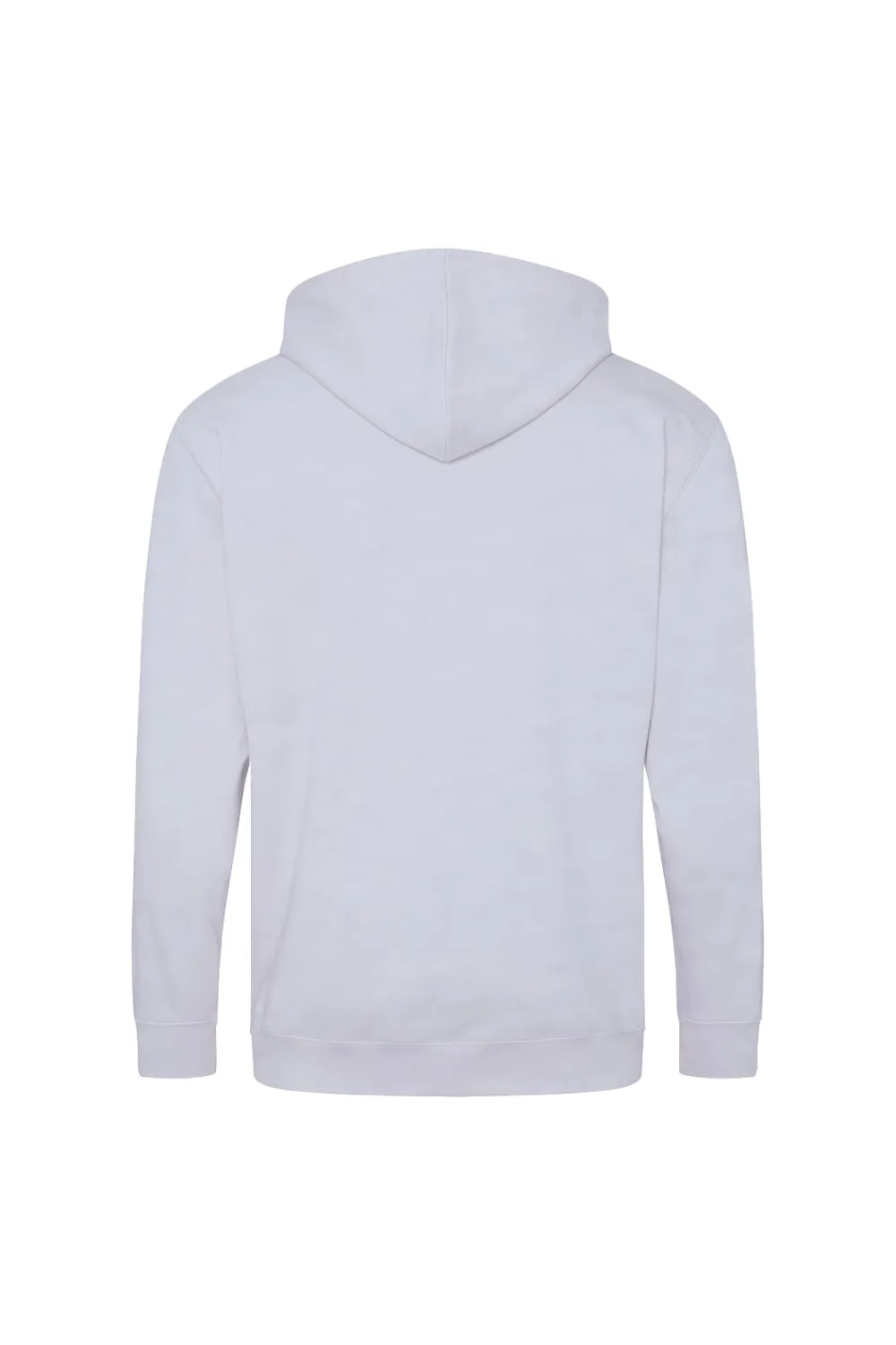 Однотонная толстовка с капюшоном на молнии и полной молнией Zoodie AWDis, черный