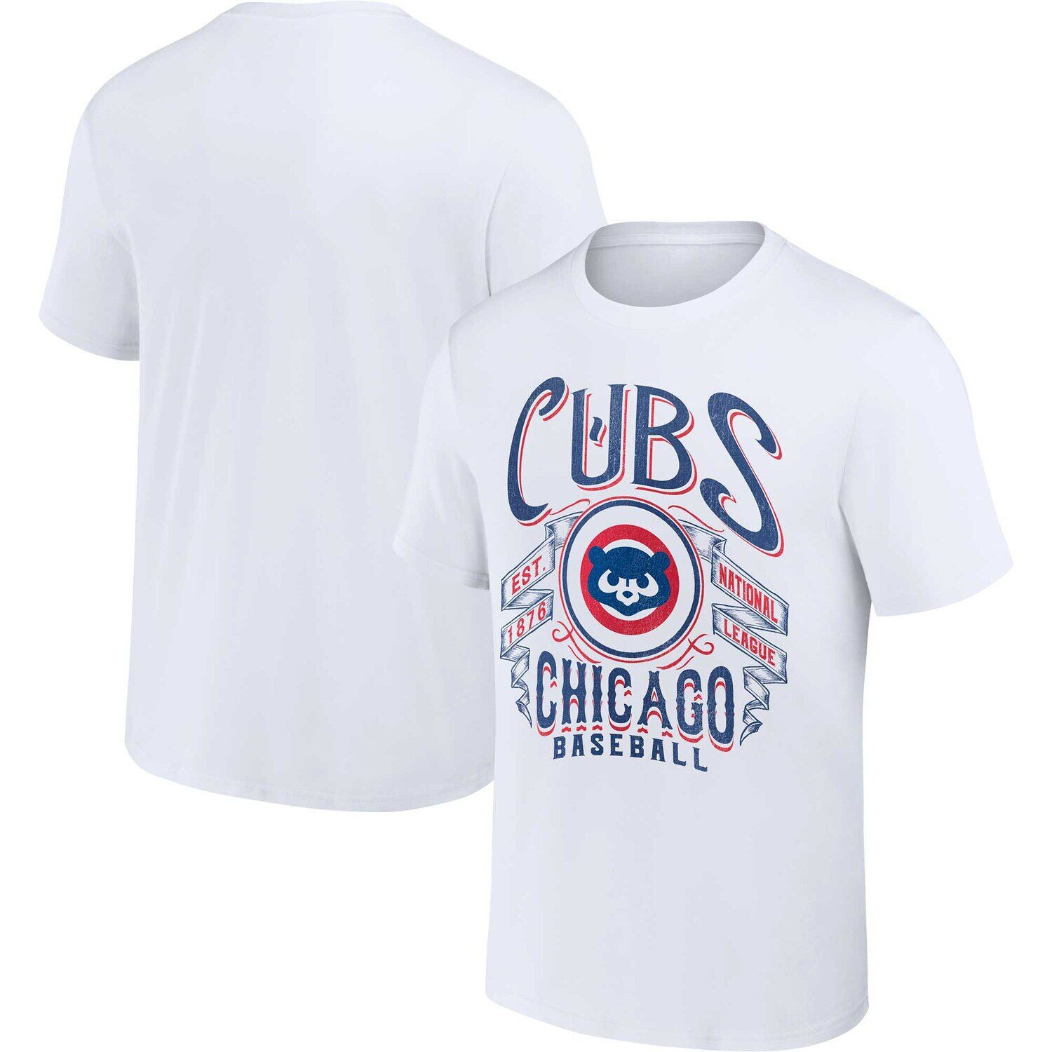 Мужская футболка Darius Rucker Collection от Fanatics White Chicago Cubs с эффектом потертости в стиле рок
Мужская футболка Darius Rucker Collection от Fanatics White Chicago Cubs с эффектом потертости в стиле рок