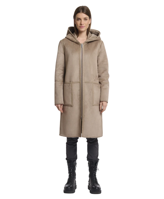 Двустороннее пальто Ova Rino&Pelle, бежевый
Двустороннее пальто Ova Rino&Pelle, бежевый